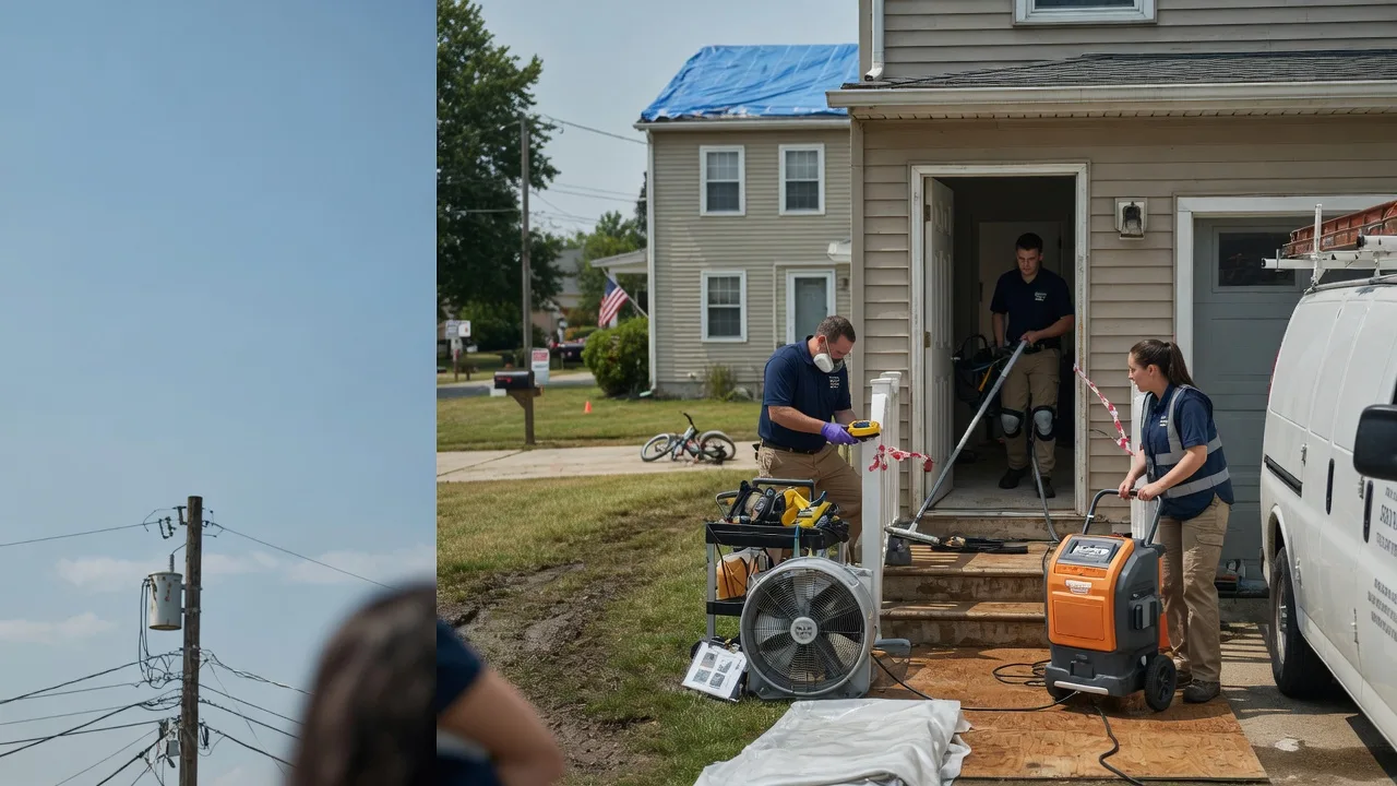 Water Damage Repair in Tabor, SD near me